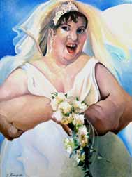 Maler Ilja Kleiner "Die Braut"