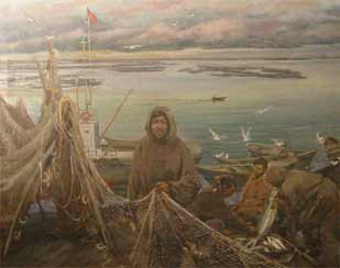 Artist Eugraph Paimanov "In Yamal"